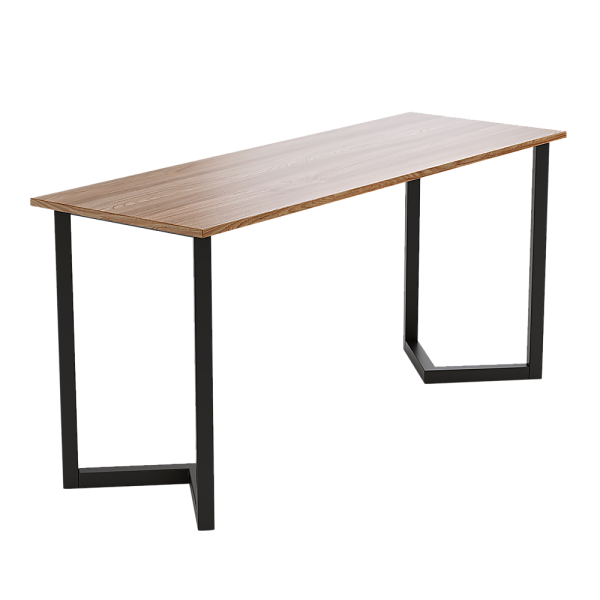 V Shaped Table Bench Desk Legs Retro Industrial Design Fully Welded – Black