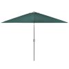 Replacement Fabric for Outdoor Parasol Green 300 cm
