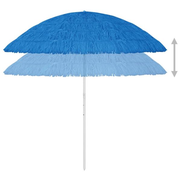 Beach Umbrella Blue 300 cm