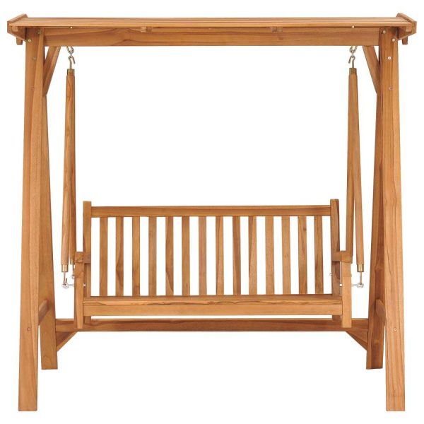 Swing Bench 170 cm Solid Teak Wood