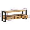 Tokoroa TV Cabinet 120x30x45 cm Solid Wood Mango