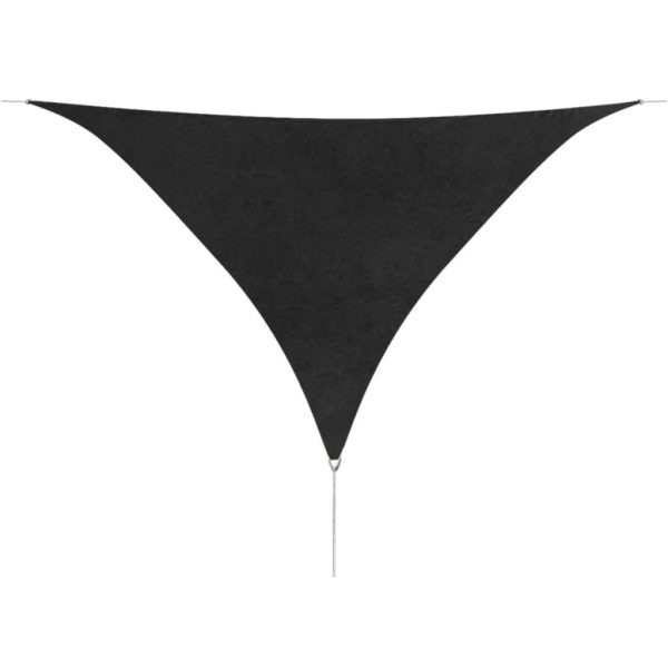 Sunshade Sail Oxford Fabric Triangular 3.6×3.6×3.6 m Anthracite