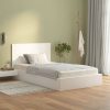 Bed Headboard White 120×1.5×80 cm Engineered Wood