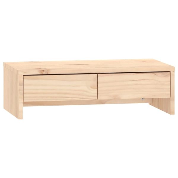 Alexander Monitor Stand Solid Wood Pine