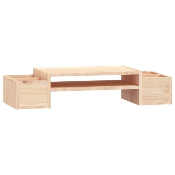 Monitor Stand Solid Wood Pine