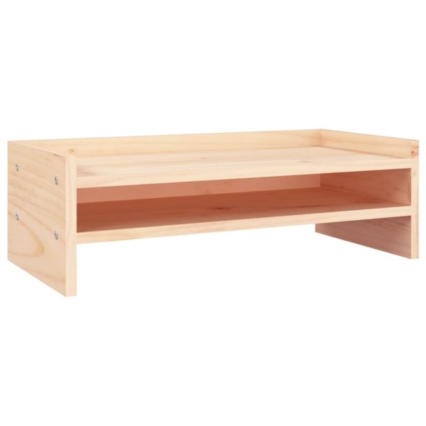 Monitor Stand Solid Wood Pine