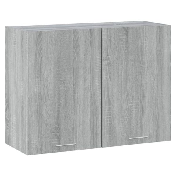 Hanging Cabinet Grey Sonoma 80x31x60 cm Engineered Wood
