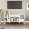 Donegal TV Cabinet White 100x35x55 cm Engineered Wood