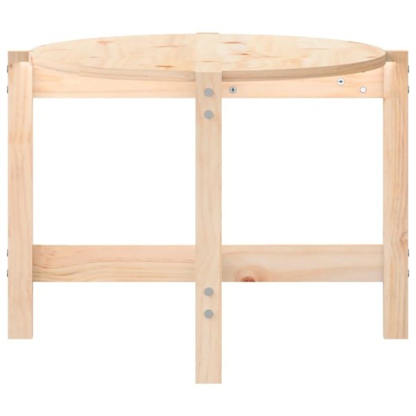 Coffee Table 118x63x45 cm Solid Wood Pine