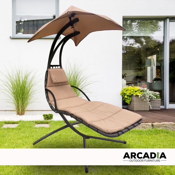 Arcadia Furniture Hammock Swing Chair – Beige