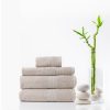 Royal Comfort Cotton Bamboo Towel 4pc Set – Beige
