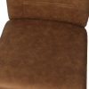2x Dining Chairs Leathaire Kitchen Table Accent Chair Lounge Room Seat