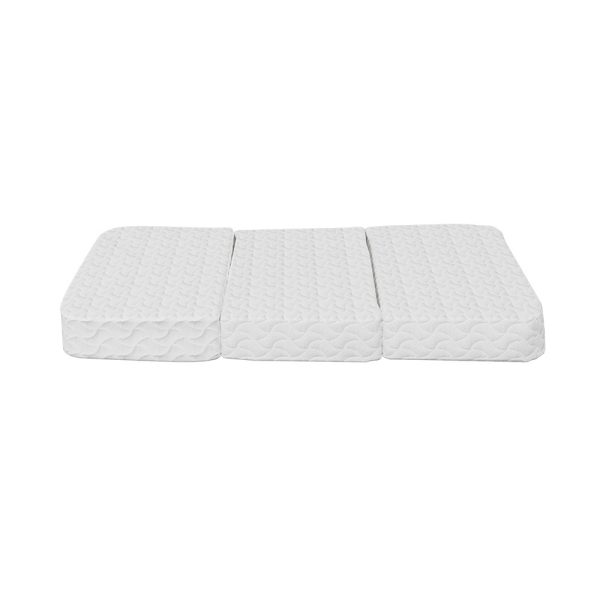 Foldable Gel Foam Mattress Folding Baby Bed Floor Mat Travel Cot Bamboo