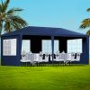 Gazebo 3×6 Outdoor Marquee Gazebos Wedding Party Camping Tent 6 Wall Panels