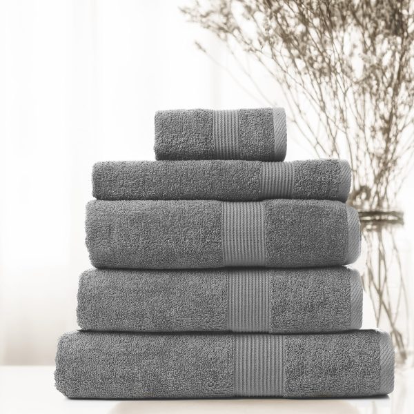Royal Comfort Cotton Bamboo Towel 5pc Set – Seaholly