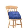 2X Orange Square Cushion Soft Leaning Plush Backrest Throw Seat Pillow Home Office Decor