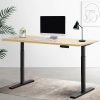Electric Standing Desk Height Adjustable Sit Stand Desks White Black