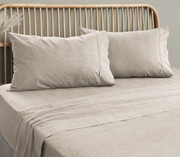 Embre Linen Look Washed Cotton SHEET SET – KING
