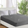 Pillowtop Mattress Protector Topper Bed Bamboo Mat Pad Home Double Cover