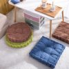 4X Coffee Round Cushion Soft Leaning Plush Backrest Throw Seat Pillow Home Office Decor