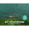 3.66x30m 30% UV Shade Cloth Shadecloth Sail Garden Mesh Roll Outdoor Green