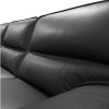 Townsend Lounge Set Luxurious 7 Seater Bonded Leather Corner Sofa Living Room Couch in Black with Chaise