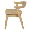 Fynn Oak Dining Chair – Set of 2 (Natural)