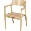 Nobu Oak Arm Chair (Natural)