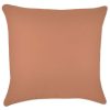 Cushion Cover-With Piping-Solid-Clay-60cm x 60cm