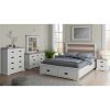 Alexander Bed Frame Queen Size Mattress Base With Storage Drawers – Multi Color