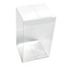 10 Pack of Large Plastic 22×14.5cm Rectangle Cube Box – Exhibition Gift Product Showcase Clear Plastic Shop Display Storage Packaging Box