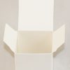 10 Pack of White 5x5x8cm Square Cube Card Gift Box – Folding Packaging Small rectangle/square Boxes for Wedding Jewelry Gift Party Favor Model Candy C