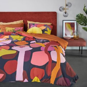 Candy Multi Cotton Sateen Quilt Cover Set King