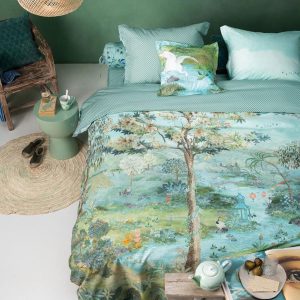 Pip Paradise Green Quilt Cover Set Super King