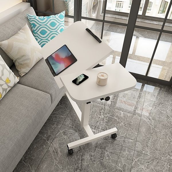 Laptop Desk Portable Mobile Computer Table Stand Adjustable Bed Study