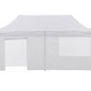 Gazebo Tent Marquee 3x6m PopUp Outdoor Wallaroo White