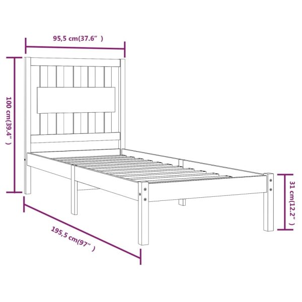 Waianae Bed & Mattress Package – Single Size