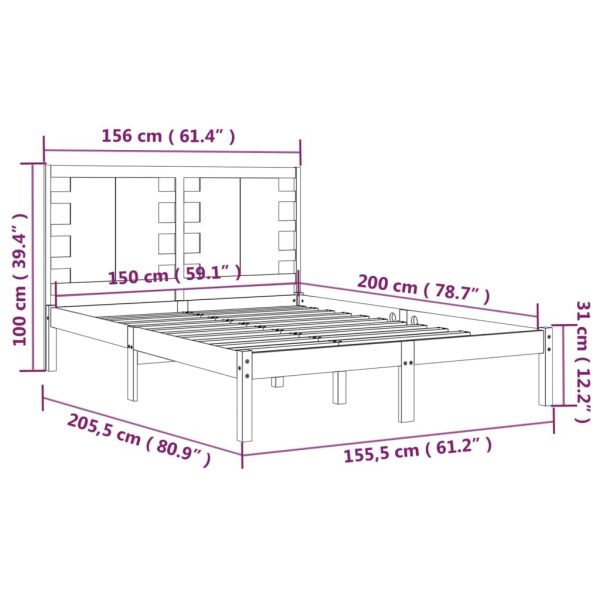 Tanaina Bed & Mattress Package – Queen Size