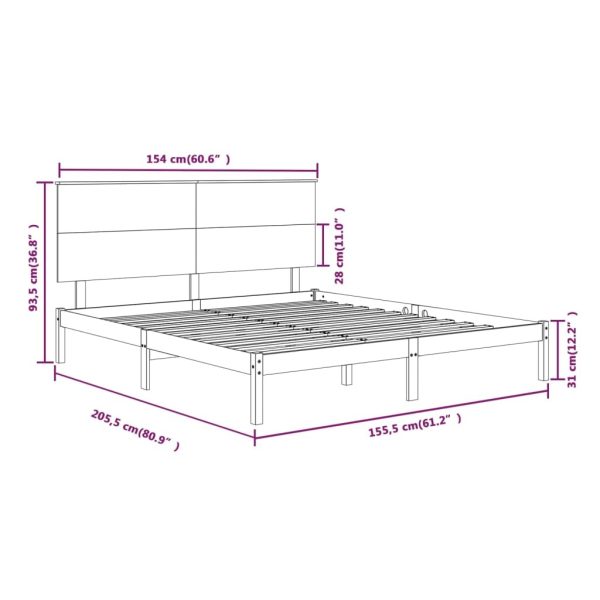 Scenic Bed & Mattress Package – Queen Size