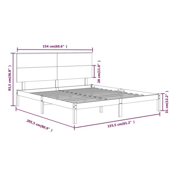 Valparaiso Bed & Mattress Package – King Size