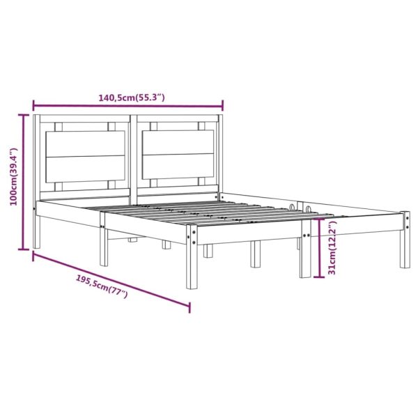Clayton Bed Frame & Mattress Package – Double Size