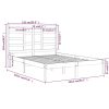 Burslem Bed Frame & Mattress Package – Double Size