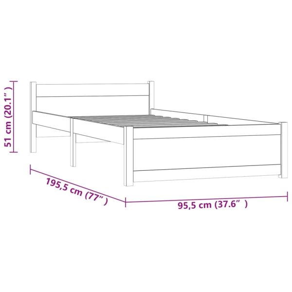 Valinda Bed & Mattress Package – Single Size