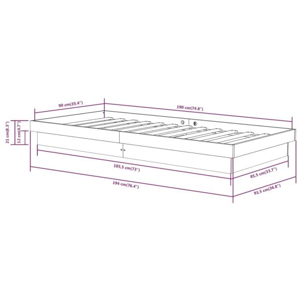 Camillus Bed & Mattress Package – Single Size