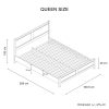 Sycamore Bed & Mattress Package – Queen Size