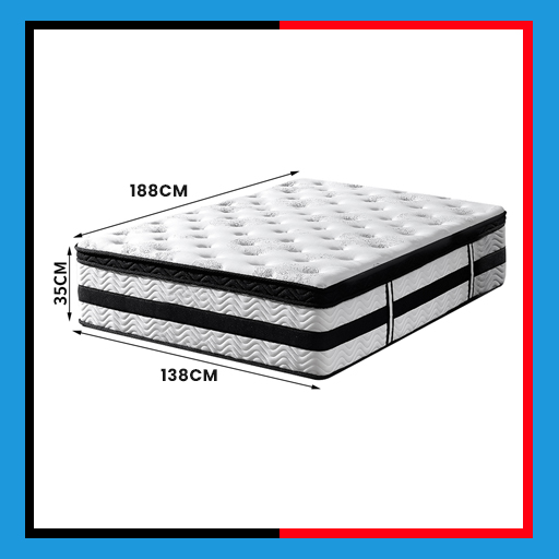 Bremerton Bed Frame & Mattress Package – Double Size