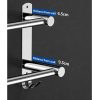 Stretchable 45-75 cm Towel Bar for Bathroom and Kitchen (Two Bars)