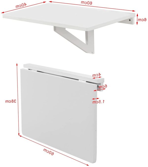 Kitchen Wall-Mounted Folding Table