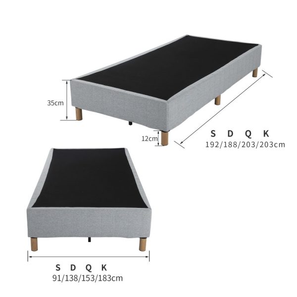 Tonyrefail Bed Frame & Mattress Package – Double Size