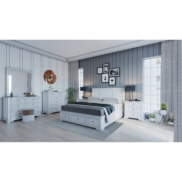 Blandford Bed & Mattress Package – King Size